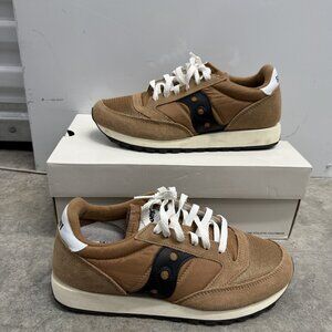 Women's size 10 Saucony Jazz Original black and brown -